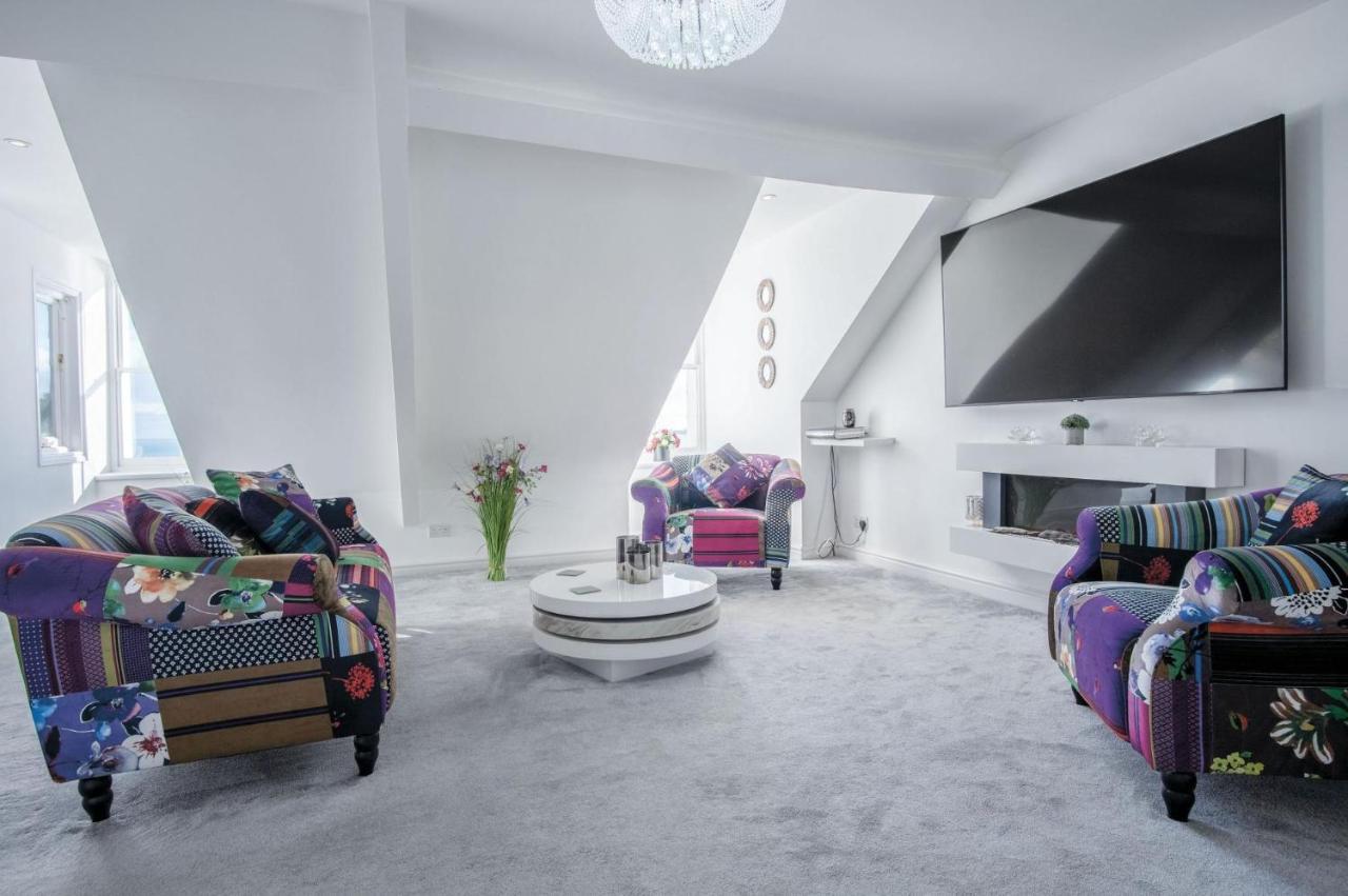 The Penthouse - Luxury 1 Bed - Panorama - Tenby Eksteriør bilde