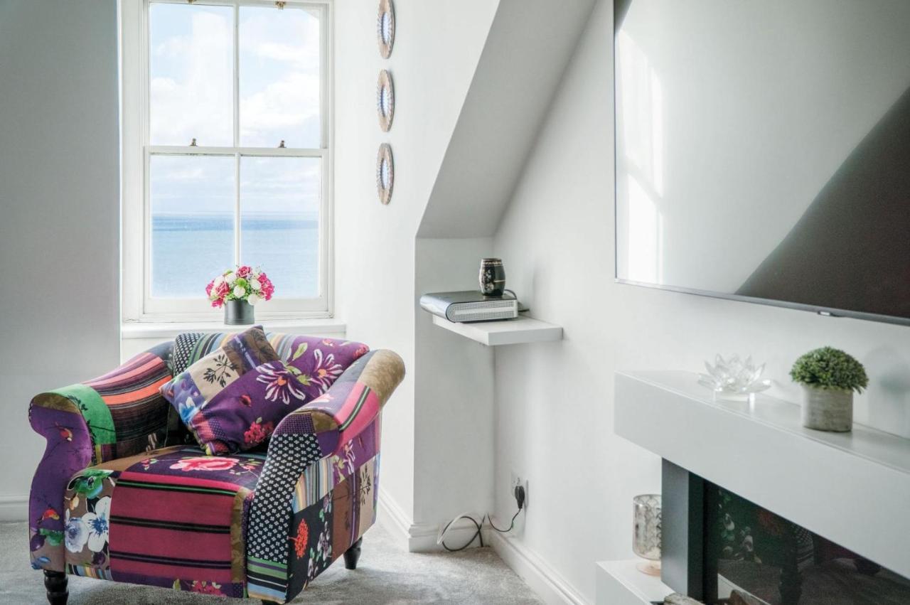 The Penthouse - Luxury 1 Bed - Panorama - Tenby Eksteriør bilde