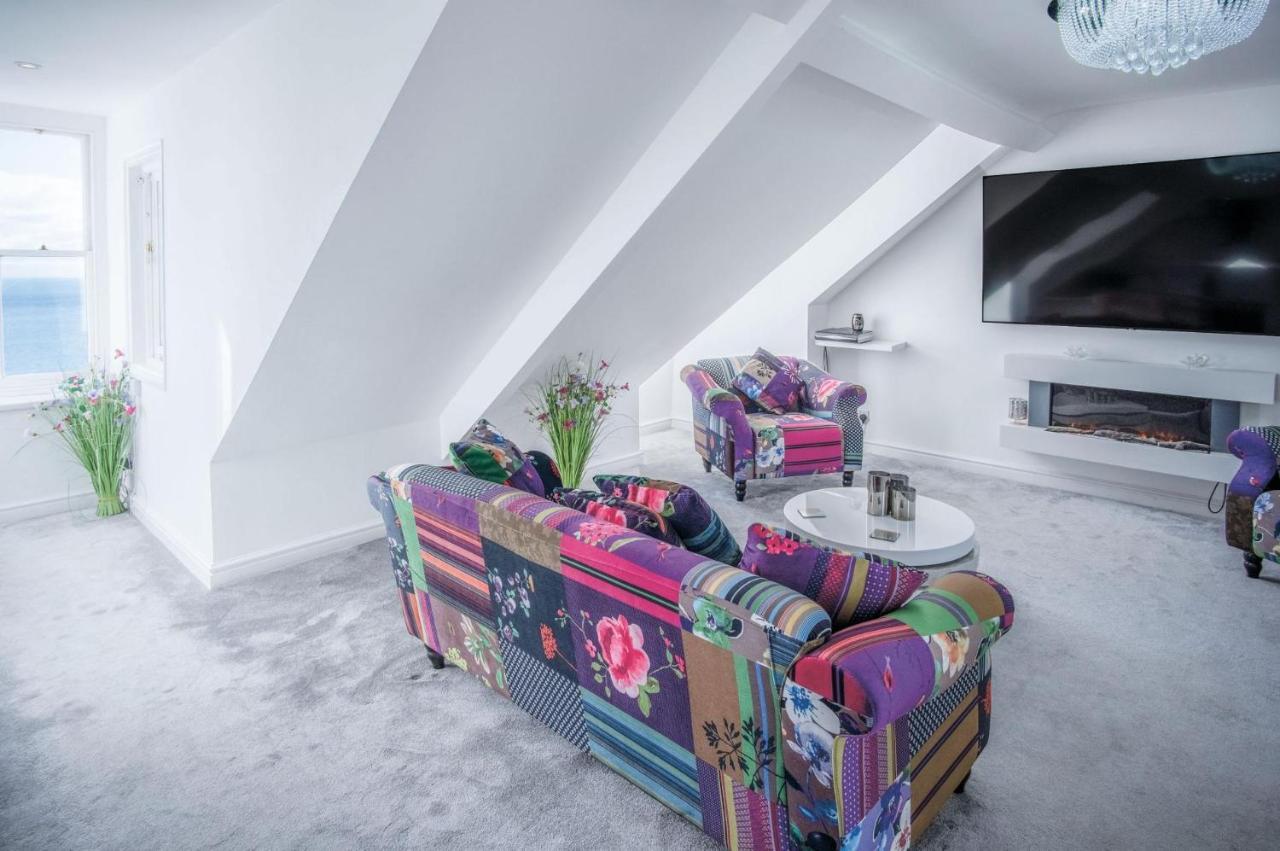 The Penthouse - Luxury 1 Bed - Panorama - Tenby Eksteriør bilde